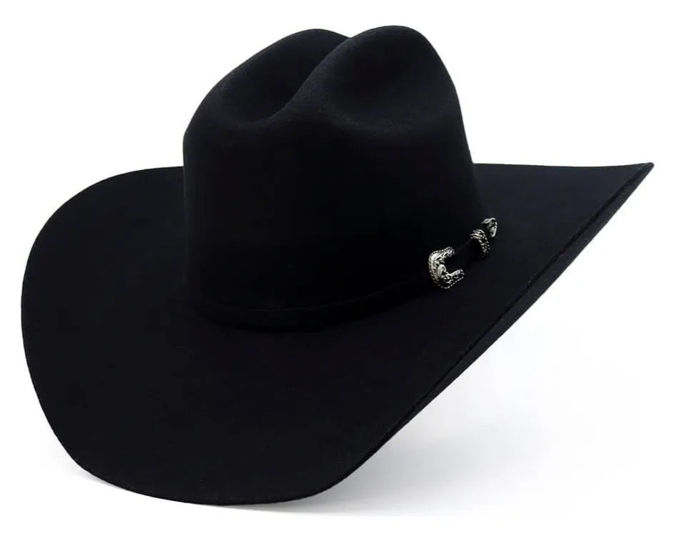 Texana Tombstone Roper Negra 20x Lana Extra Fina