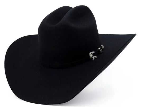 Texana Tombstone Roper Negra 20x Lana Extra Fina